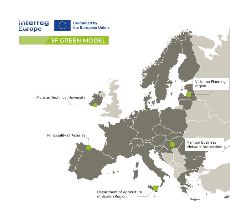 Map identifying partners